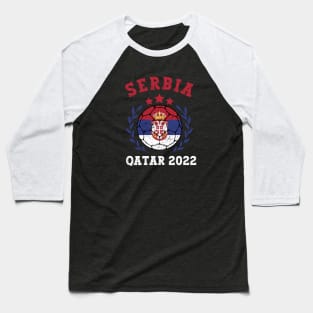 Serbia World Cup Baseball T-Shirt